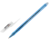 Ручка шариковая масляная STAFF "College OBP-13", СИНЯЯ, узел 0,5 мм, линия письма 0,35 мм, 143746