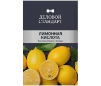 Лимонная кислота Деловой Стандарт, 50г 2056960