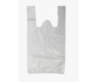 Пакеты "Майка",100шт., ПНД 30+16х60см, 15мкм, белые