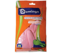 Перчатки хозяйственные резиновые DOMINGO(Доминго), размер М