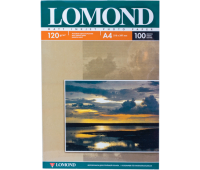 Фотобумага LOMOND для струйной печати, А4, 120 г/м2, 100 л., односторонняя, матовая, 0102003 360333/027699
