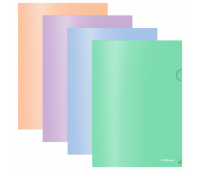 Папка-уголок ERICH KRAUSE "Matt Pastel Bloom", ассорти, 0,18 мм,  272919
