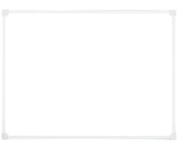 Доска магнитно-маркерная OfficeSpace, 45*60см, рамка ПВХ, полочка 263697