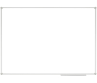 Доска магнитно-маркерная OfficeSpace, 90*120см, алюминиевая рамка Slim, полочка 343754