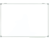 Доска магнитно-маркерная OfficeSpace, 50*70см, рамка ПВХ, полочка 356643
