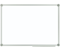 Доска магнитно-маркерная OfficeSpace, 50*70см, алюминиевая рамка Slim, полочка 356644