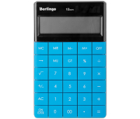 Калькулятор настольный Berlingo "Power TX", 12 разр., двойное питание, 165*105*13мм, синий 235264