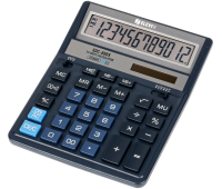 Калькулятор настольный Eleven SDC-888X-BL, 12 разрядов, двойное питание, 158*203*31мм, синий 339224