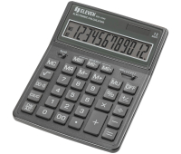 Калькулятор настольный Eleven SDC-444X-GR, 12 разрядов, двойное питание, 155*204*33мм, cерый 365636