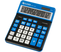 Калькулятор настольный Eleven CDC-120-BK/NV, 12 разрядов, двойное питание, 155*206*38мм, черный/темно-синий 365643