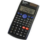 Калькулятор научный Eleven SR-270N, 10+2 разрядов, 240 функций, двойное питание, 82*162*16мм, черный 365660