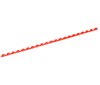 Пружины пластик D=06мм OfficeSpace, красный, 100шт. 292179