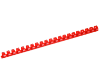 Пружины пластик D=16мм OfficeSpace, красный, 100шт. 292191