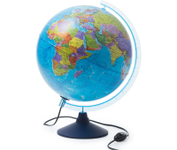 Глобус политический Globen, 32см, с подсветкой на круглой подставке 281827