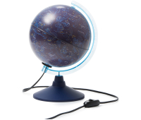 Глобус Звездного неба Globen, 21см, с подсветкой от сети на круглой подставке 324348