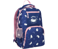 Рюкзак ArtSpace School "Cat curious", 44*31*16см, 1 отделение, 4 кармана, уплотн. спинка 348826