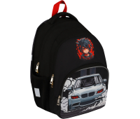 Рюкзак ArtSpace School "Race", 40*28*18см, 2 отделения, 3 кармана, уплотн. спинка 364781