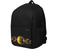 Рюкзак Först F-Spiritual "Moon phases" 40,5*29*15,5см, 2 отделения, 5 карманов, уплотненная спинка 366131