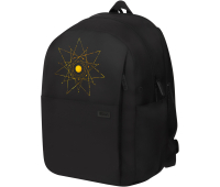 Рюкзак Först F-Spiritual "Cosmic star" 40,5*29*15,5см, 2 отделения, 5 карманов, уплотненная спинка 366132