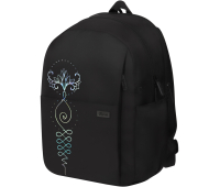 Рюкзак Först F-Spiritual "Sacred symbols" 40,5*29*15,5см, 2 отделения, 5 карманов, уплотненная спинка 366133