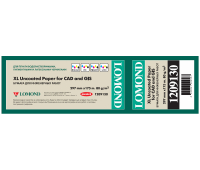 Бумага для плоттера офсетная Lomond, 297мм*175м, 80г/м2, вт. 76мм, 146%, "Стандарт" 179344