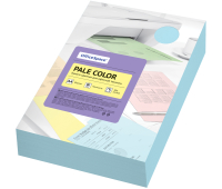 Бумага цветная OfficeSpace "Pale Color", А4, 80г/м2, 500л., (голубой) 356858