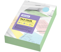 Бумага цветная OfficeSpace "Pale Color", А4, 80г/м2, 500л., (зеленый) 356860