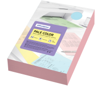 Бумага цветная OfficeSpace "Pale Color", А4, 80г/м2, 500л., (розовый) 356862
