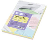 Бумага цветная OfficeSpace pale mix А4, 80г/м2, 250л. (5 цветов) 373666