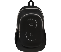 Рюкзак ArtSpace Classic "Day&Night", 40*29*18см, 2 отделения, 2 кармана, PU покрытие, уплотн. спинка 364759