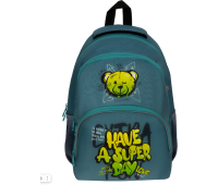 Рюкзак ArtSpace School "Bear", 40*28*18см, 2 отделения, 3 кармана, уплотн. спинка 364780