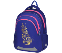 Рюкзак Berlingo Bliss "Pineapple" 40*29*19см, 3 отделения, 2 кармана, анатомическая ЭВА спинка 336366