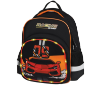 Рюкзак Berlingo Kids "Racing sport" 36*27*12см, 1 отделение, 2 кармана, эргономичная спинка, LED кант 336404