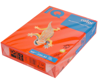Бумага IQ "Color intensive" А4, 160г/м2, 250л. (кораллово-красный) 087130