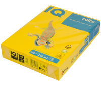 Бумага IQ "Color intensive" А4, 160г/м2, 250л. (горчичный) 089288