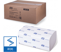 Полотенце бумажное TORK Universal 120108, 250 штук/упаковка, 1-слойное, 23*23 см, ZZ-сложение, серое
