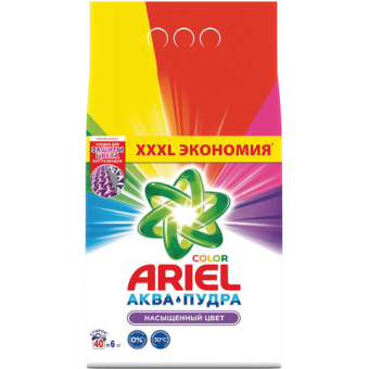 Стиральный порошок автомат ARIEL Color (Ариэль Колор) 6кг,