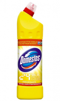 DOMESTOS (Доместос) 500мл, чистящее средство для сантехники, лимон
