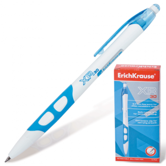Ручка шариковая автоматическая синяя  ERICH KRAUSE "XR-30" 17721 (141255)