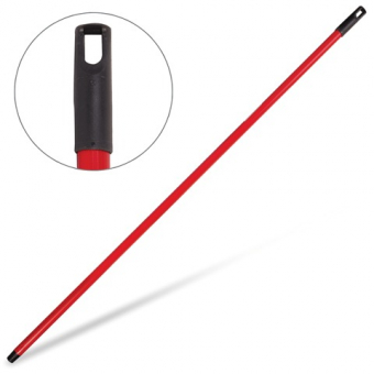 Черенок для щетки IDEA длина 120см, металлопластик, красный, (601321, -323), М 5145, 601322