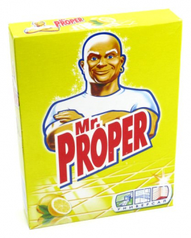 MR. PROPER (Мистер Пропер) 400 г, чистящий порошок универсал, "Лимон"