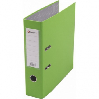 Папка-регистратор 80 мм с арочным механизмом, обложка ПВХ, светло-зеленый(салатовый) LAMARK
