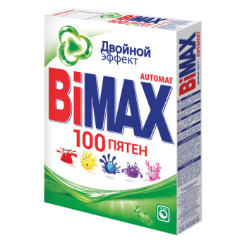 Стиральный порошок-автомат 400 г, BIMAX (Бимакс) "100 пятен" (Нэфис Косметикс), 500-1 601625, 284947