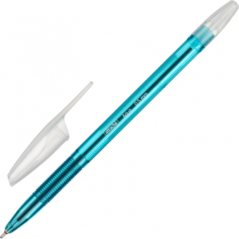 Ручка шариковая неавтоматическая масляная Attache Aqua синяя (толщина линии 0.5 мм) 709851