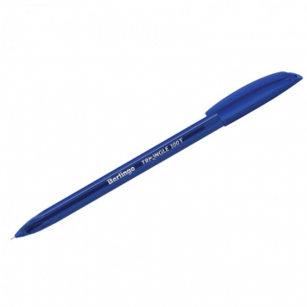 Ручка шариковая Berlingo "Triangle 100T", 0.7мм., синяя,трехгран., игольчатый стержень CBp_07105 242990