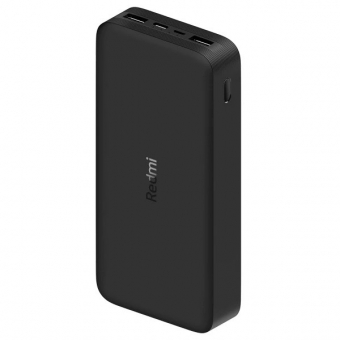 Внешний аккумулятор Xiaomi Redmi Fast Charge Power Bank 20000mAh черный (VXN4304GL)