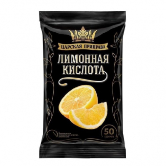 Кислота лимонная пакет, 50г