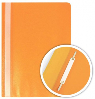 Папка-скоросшиватель А4 DOLCE COSTO Эконом, оранжевая, 150мкм , D00400-OR