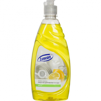 Средство для мытья посуды Luscan лимон 500мл флип-топ 1560996