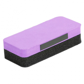 Губка-стиратель для маркерных досок Attache резиновая 50х110мм фиолет 1283967
